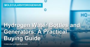 Hydrogen Water Bottles and Generators: A Practical Buying Guide