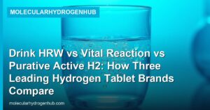 Drink HRW vs Vital Reaction vs Purative Active H2: How Three Leading Hydrogen Tablet Brands Compare