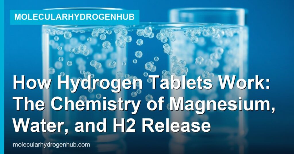 How Hydrogen Tablets Work: The Chemistry of Magnesium, Water, and H2 Release - MolecularHydrogenHub