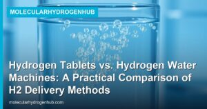 Hydrogen Tablets vs. Hydrogen Water Machines: A Practical Comparison of H2 Delivery Methods